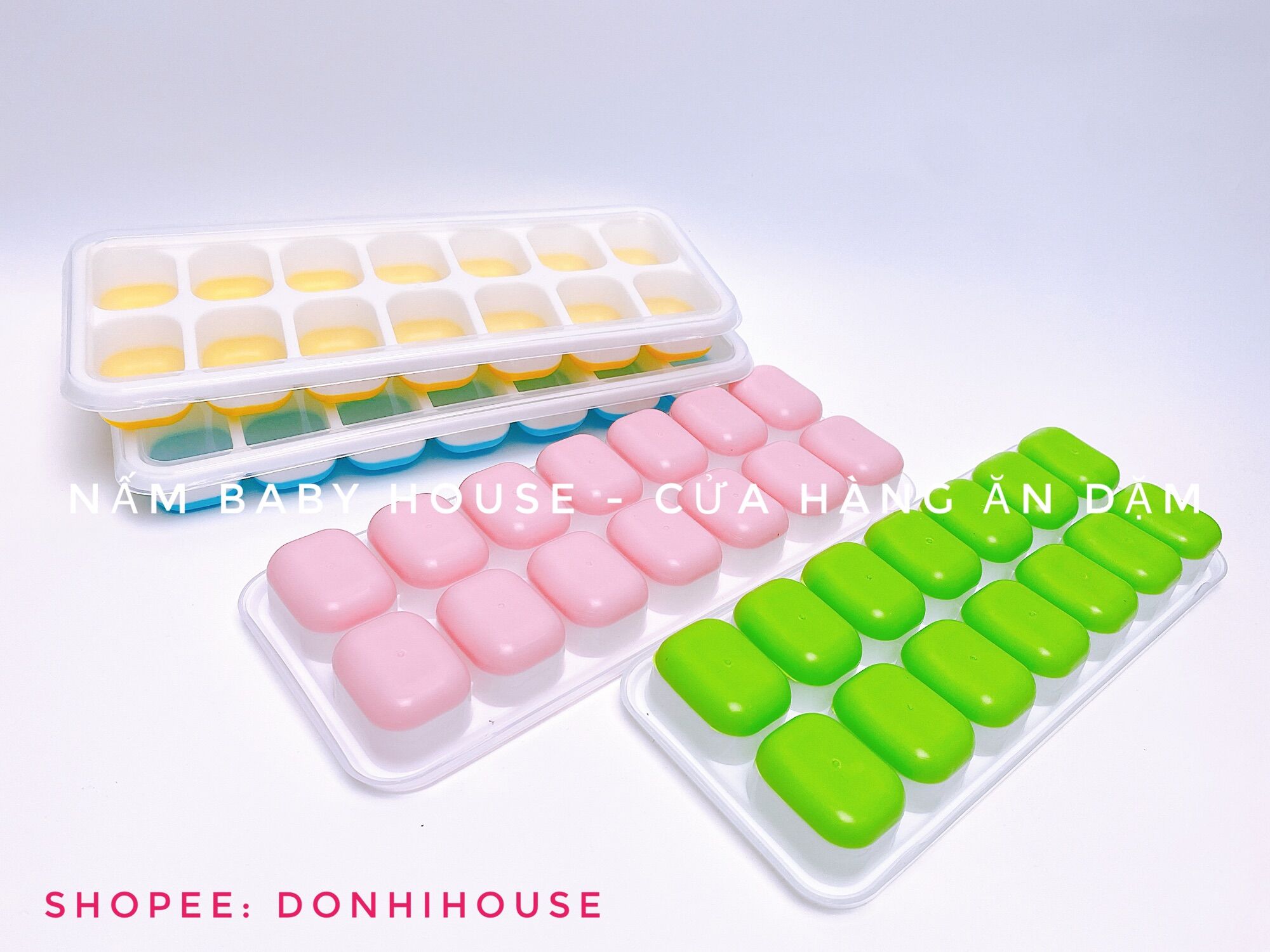 Khay trữ đông/ khay đá silicone