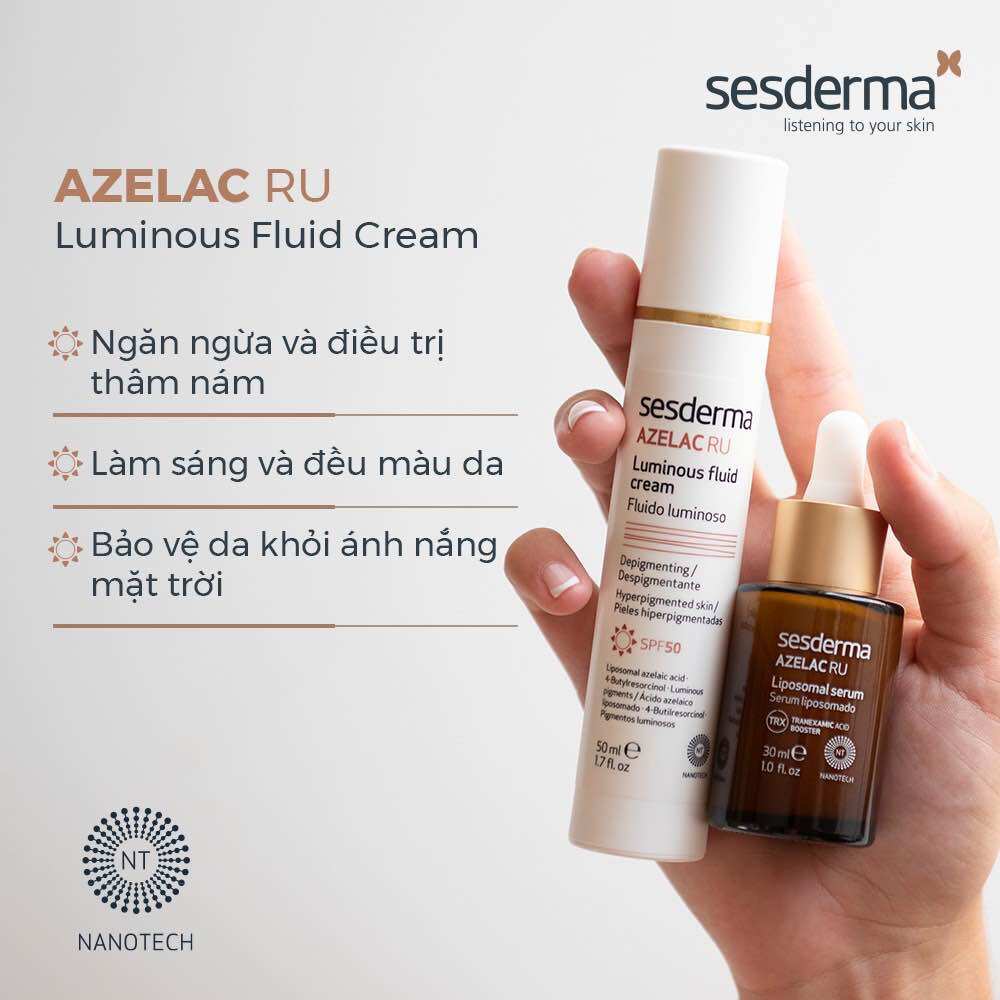 [TÂY BAN NHA] Kem Sesderma Azelac RU SPF 50+
