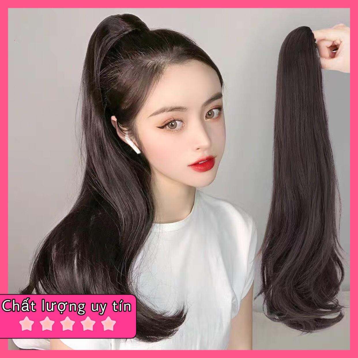 Tóc Giả Ngoạm Thẳng Dài, Ngoạm Tóc Thẳng Cao Cấp