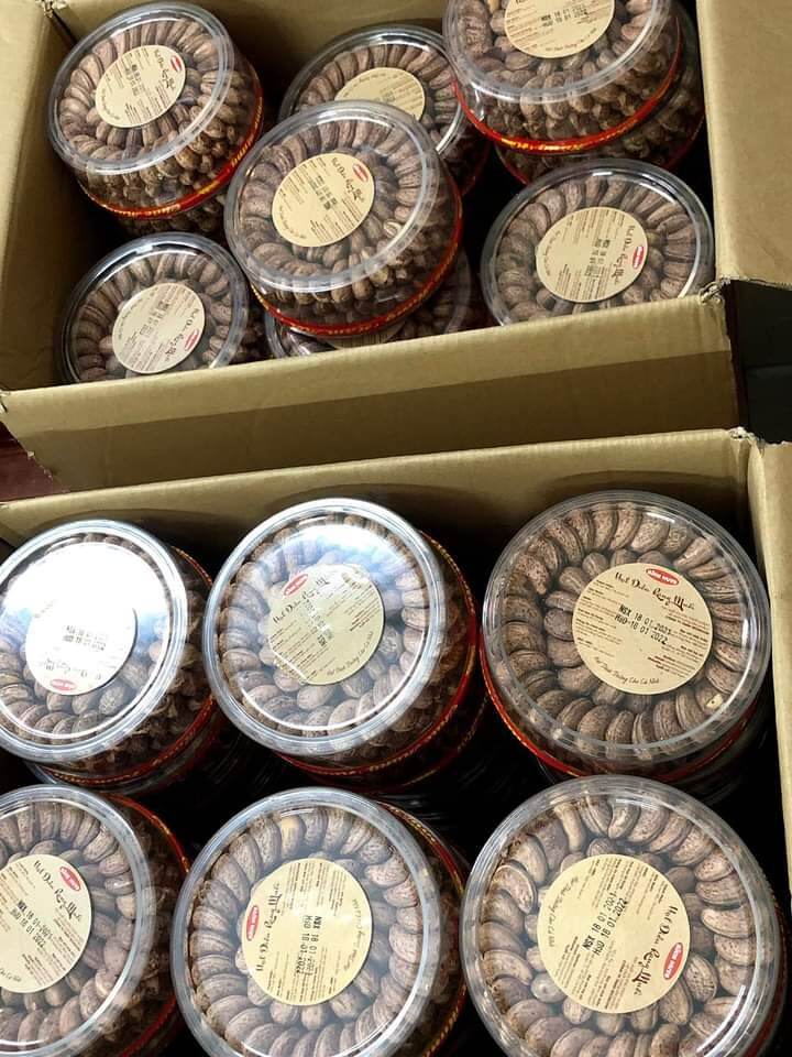 HẠT ĐIỀU RANG MUỐI loại 1 combo 2 hộp 500g