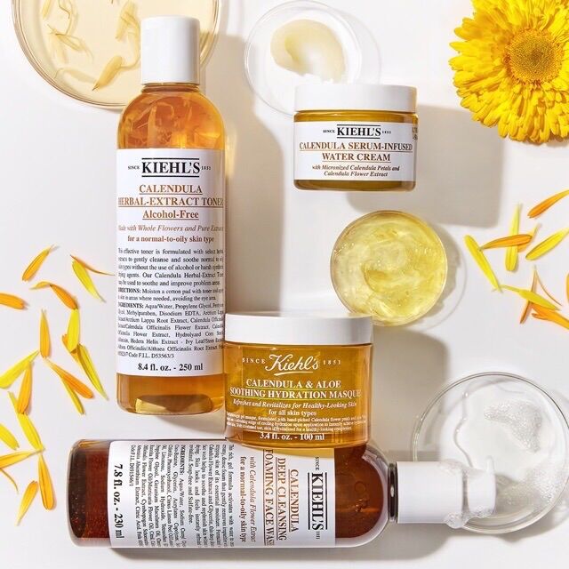 [230ml + Bill] Sữa Rửa Mặt Kiehl’s Calendula Deep Cleansing Foaming Face Wash