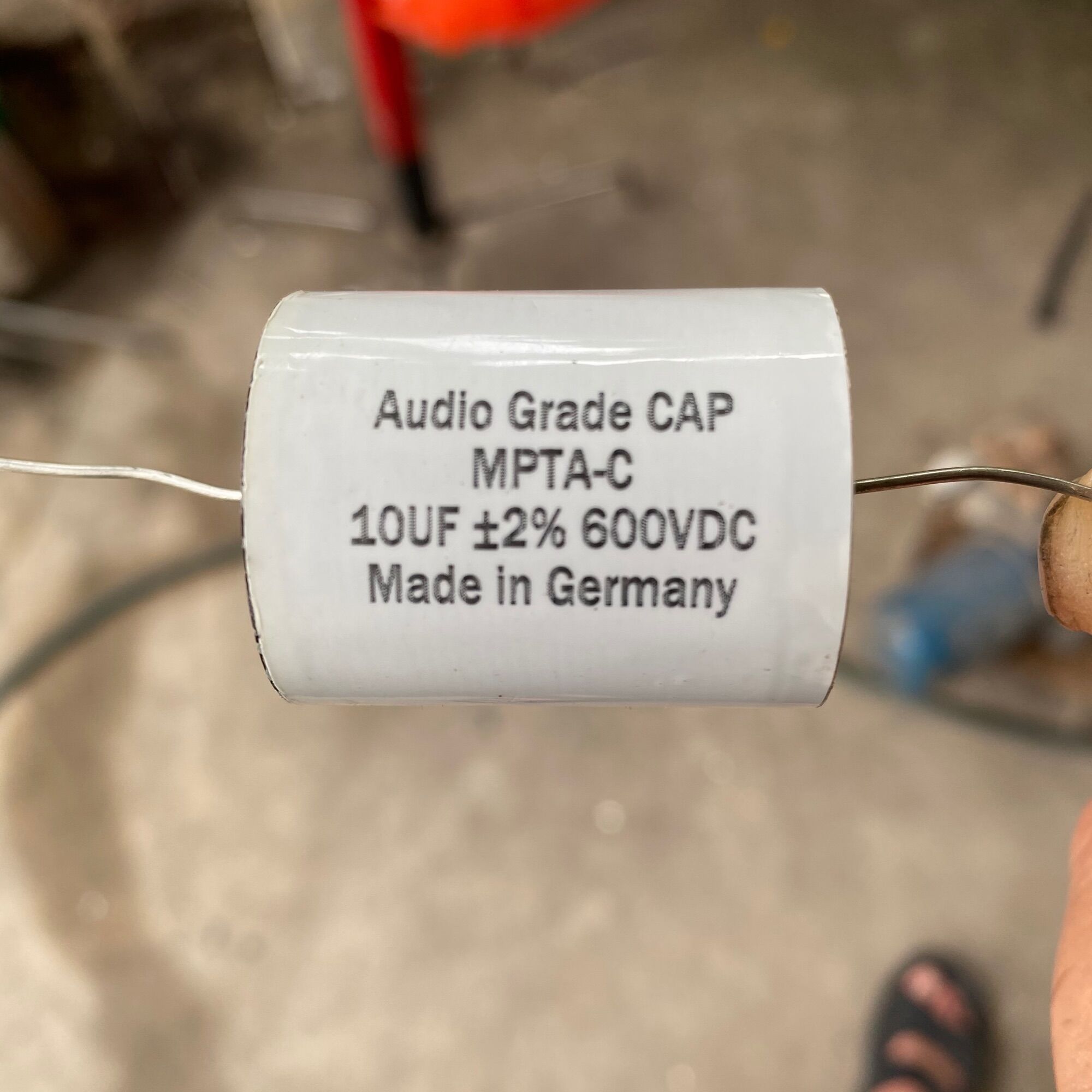 Tụ audio grade 10uf/ 600vdc