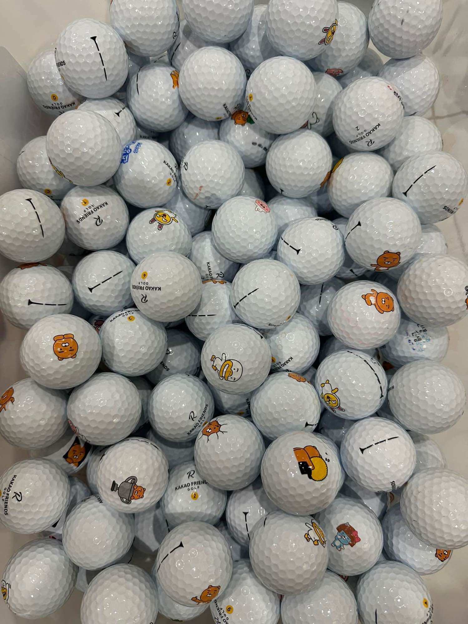 (Túi 10 quả) Bóng Golf KAKAO FRIENDS