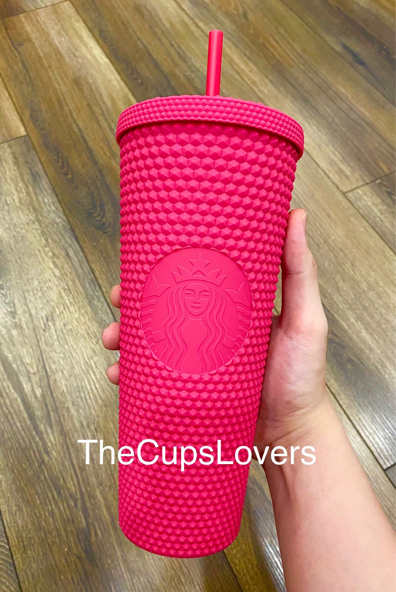 [CHÍNH HÃNG] LY GAI STARBUCKS STUDDED BLING RUBY PINK BẢN TAG THÁI LAN 2021