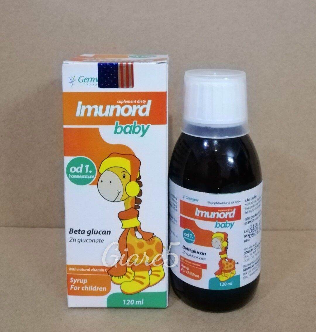 Imunord baby giúp tăng cường hệ miễn dịch. nâng cao sức đề kháng