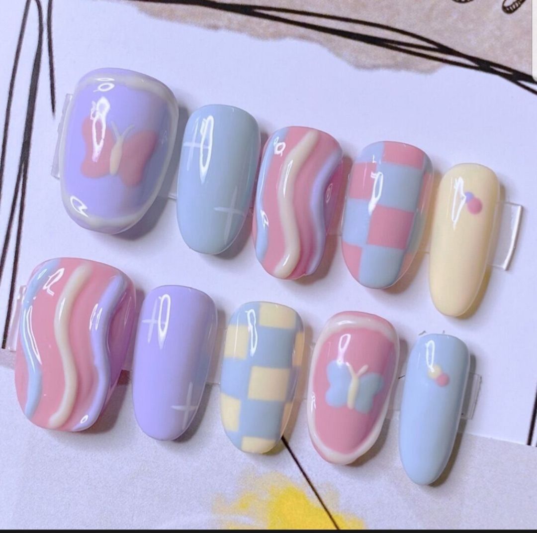 Combo nail khách đặt