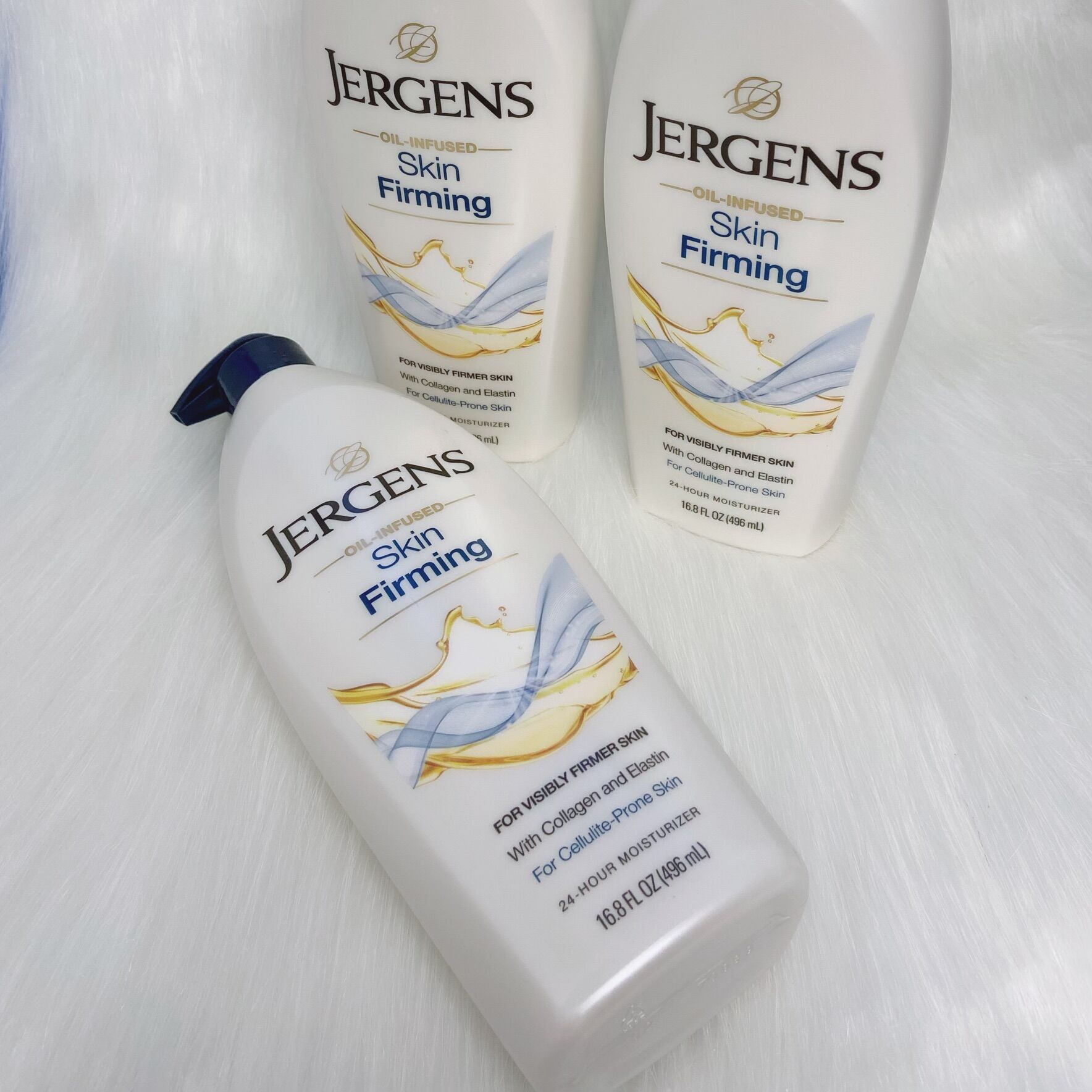 Dưỡng Thể Jergens Oil-INFUSED (bản Mỹ 🇺🇸) 496ml