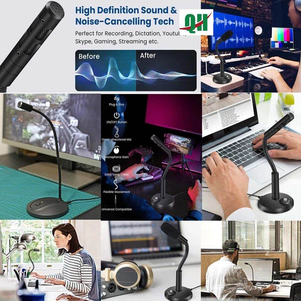 Micro Thu Âm Cho Máy Tính , Laptop Thích Hợp Karaoke Live Stream