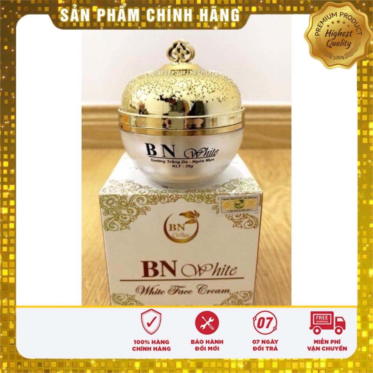 Kem Face BN WHITE Đẩy lùi thâm nám, tàn nhang, mụn, dưỡng trắng da mịn màng