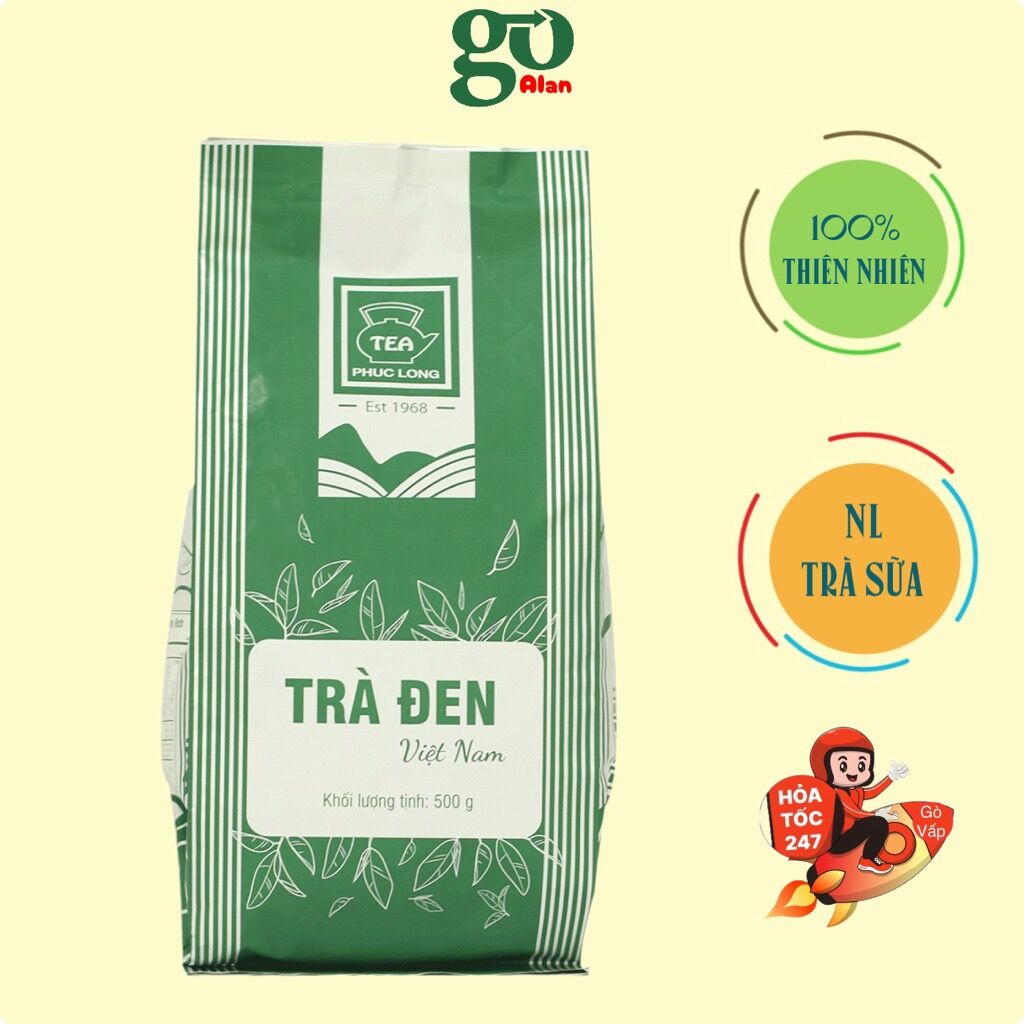 Trà Đen pha trà sữa Phúc Long  500gr / trà đen số 9 Sao Vàng