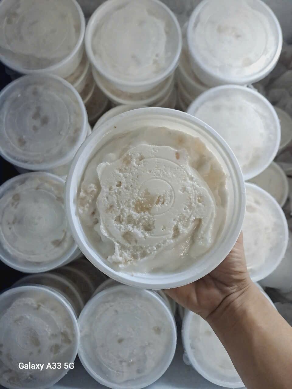 Kem nhãn tươi - hộp 500gr - bao ngon (giao liền)