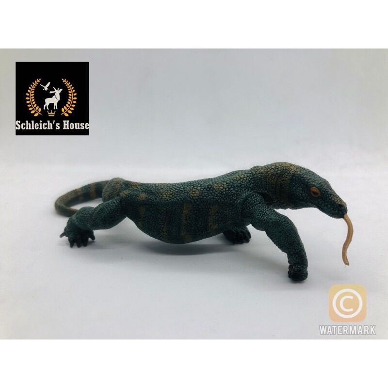 Mô hình động vật Papo chính hãng Rồng Komodo 50103 - Schleich House
