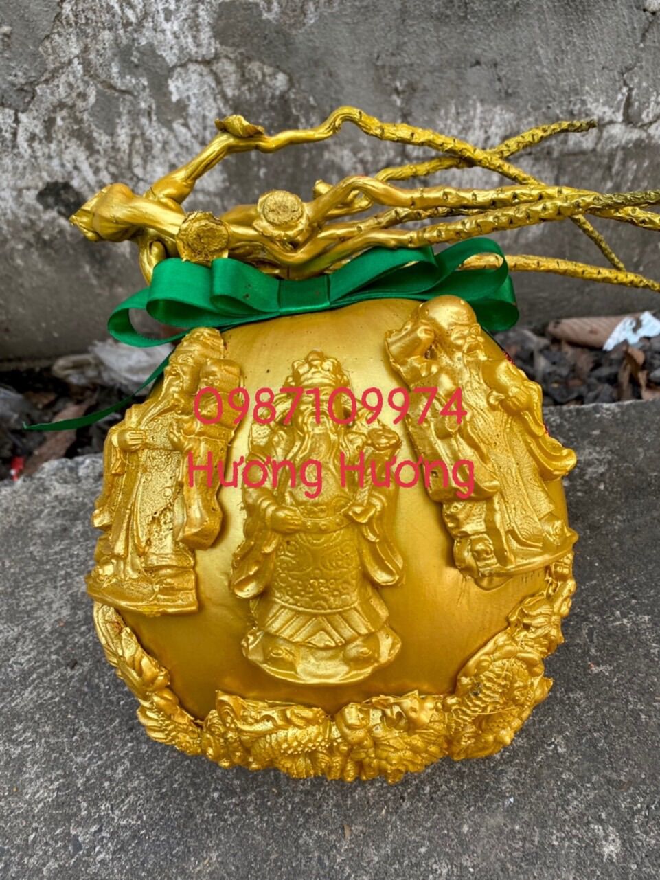 Dừa tết trang trí theo yêu cầu