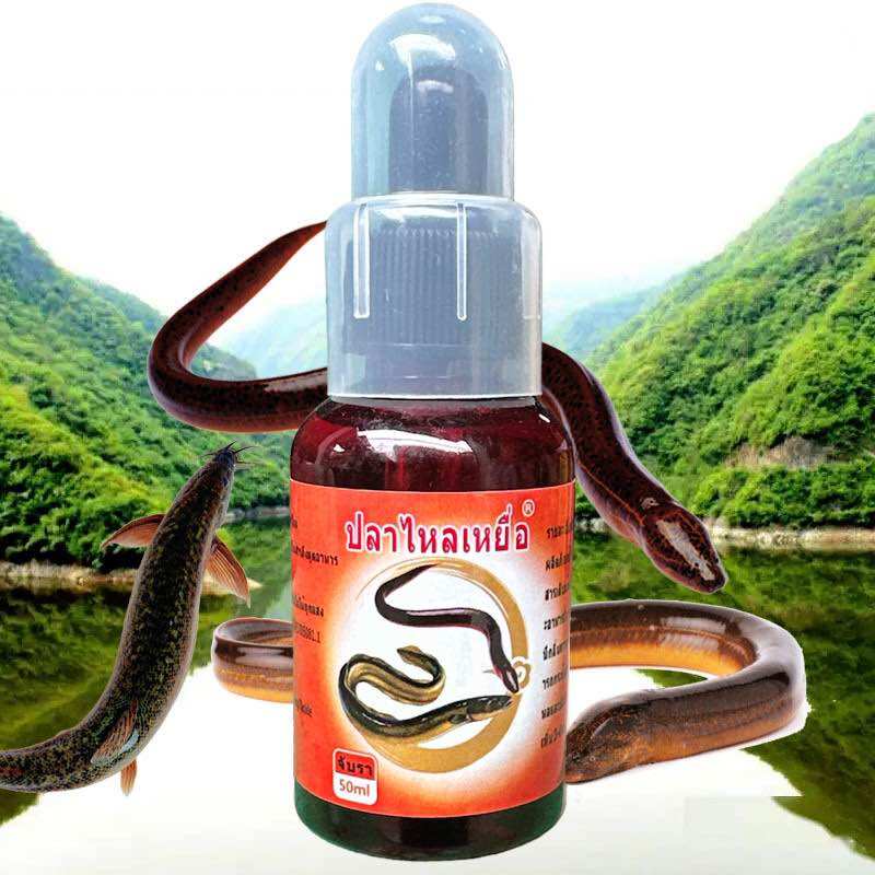 Tinh dầu dụ Lươn Chạch hàng Thái nhạy cá 50ml