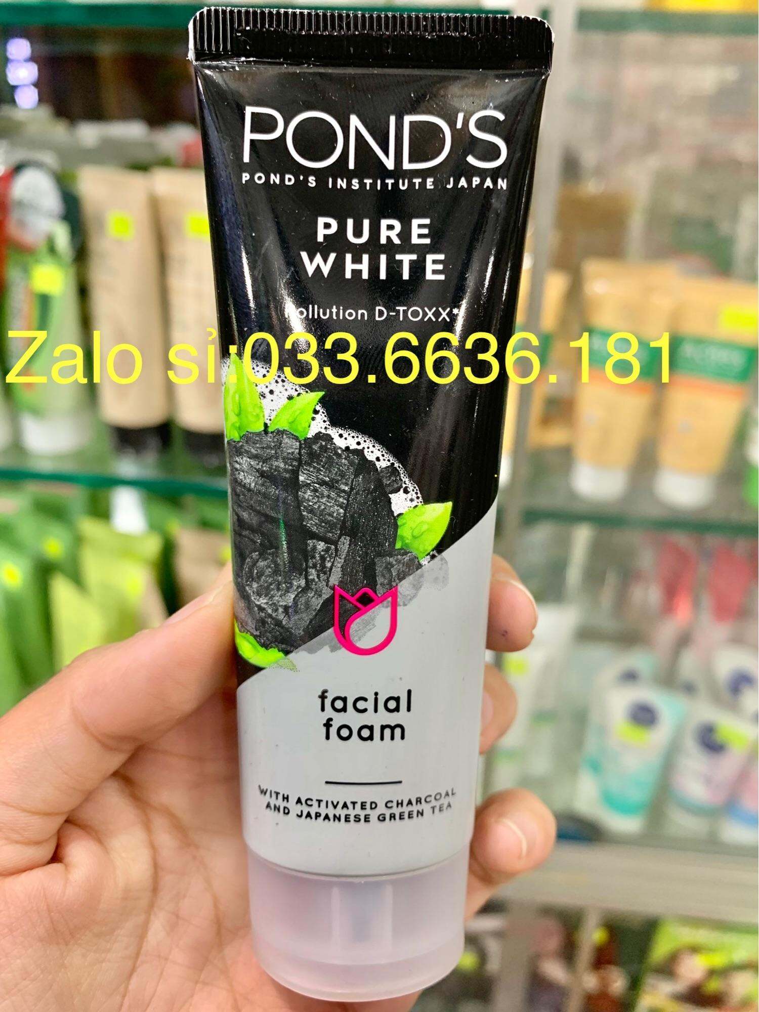 Sữa rửa mặt pond’s than hạt tính chai 50g