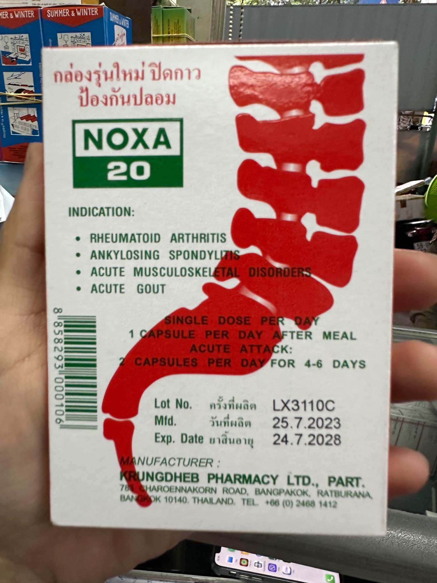 VIÊN NOXA UỐNG -VỈ ▪️