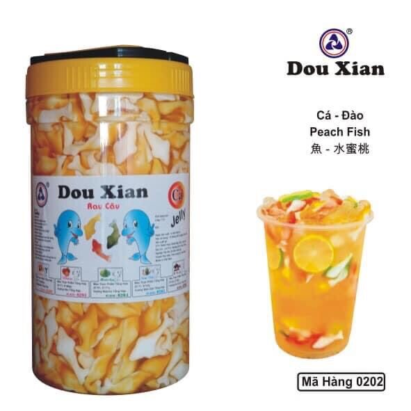 THẠCH CÁ DOUXIAN - 2.5kg - Topping trà sữa - THƠM NGON