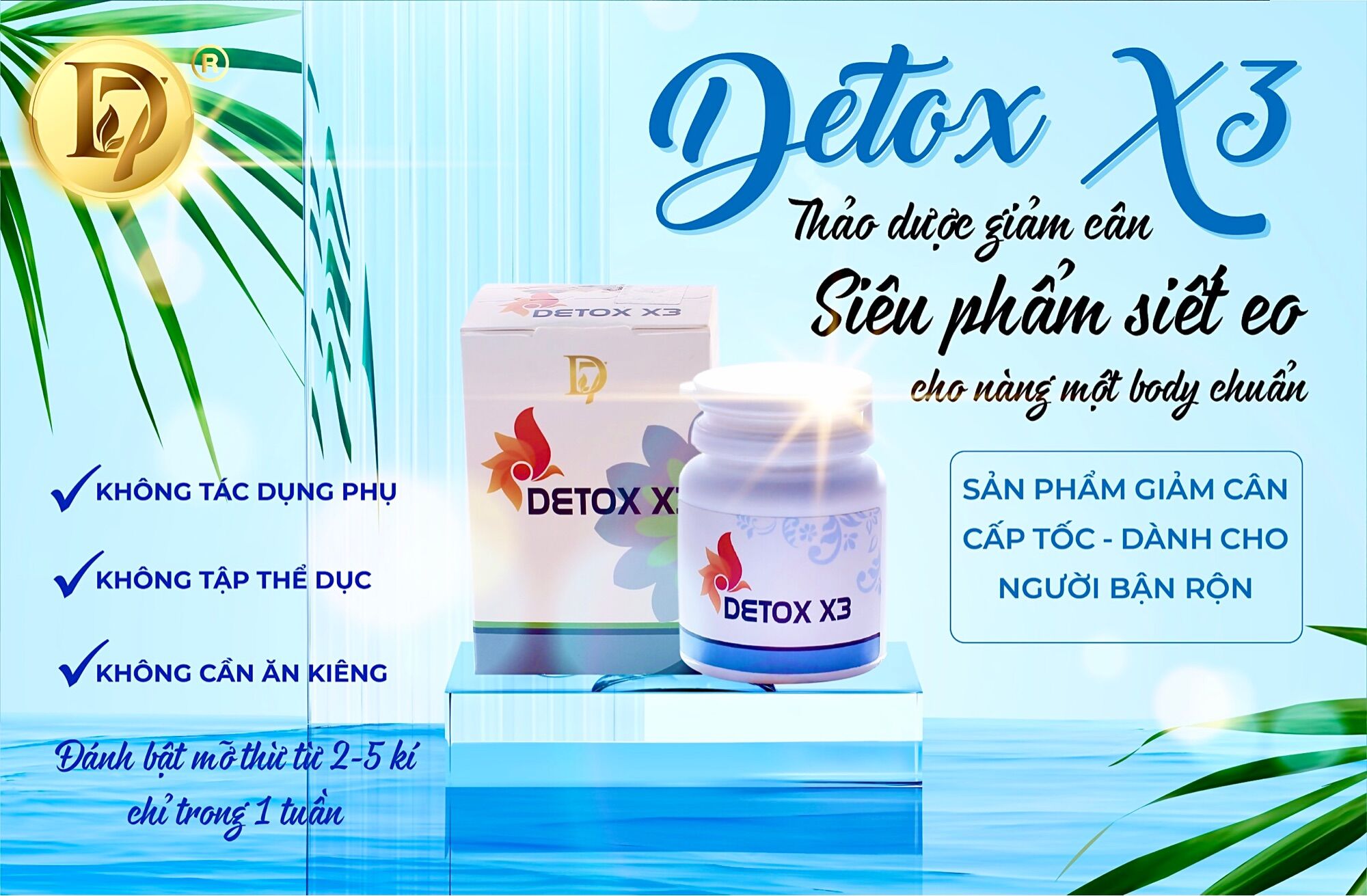[HCM]Giảm mỡ bụng DETOX X3