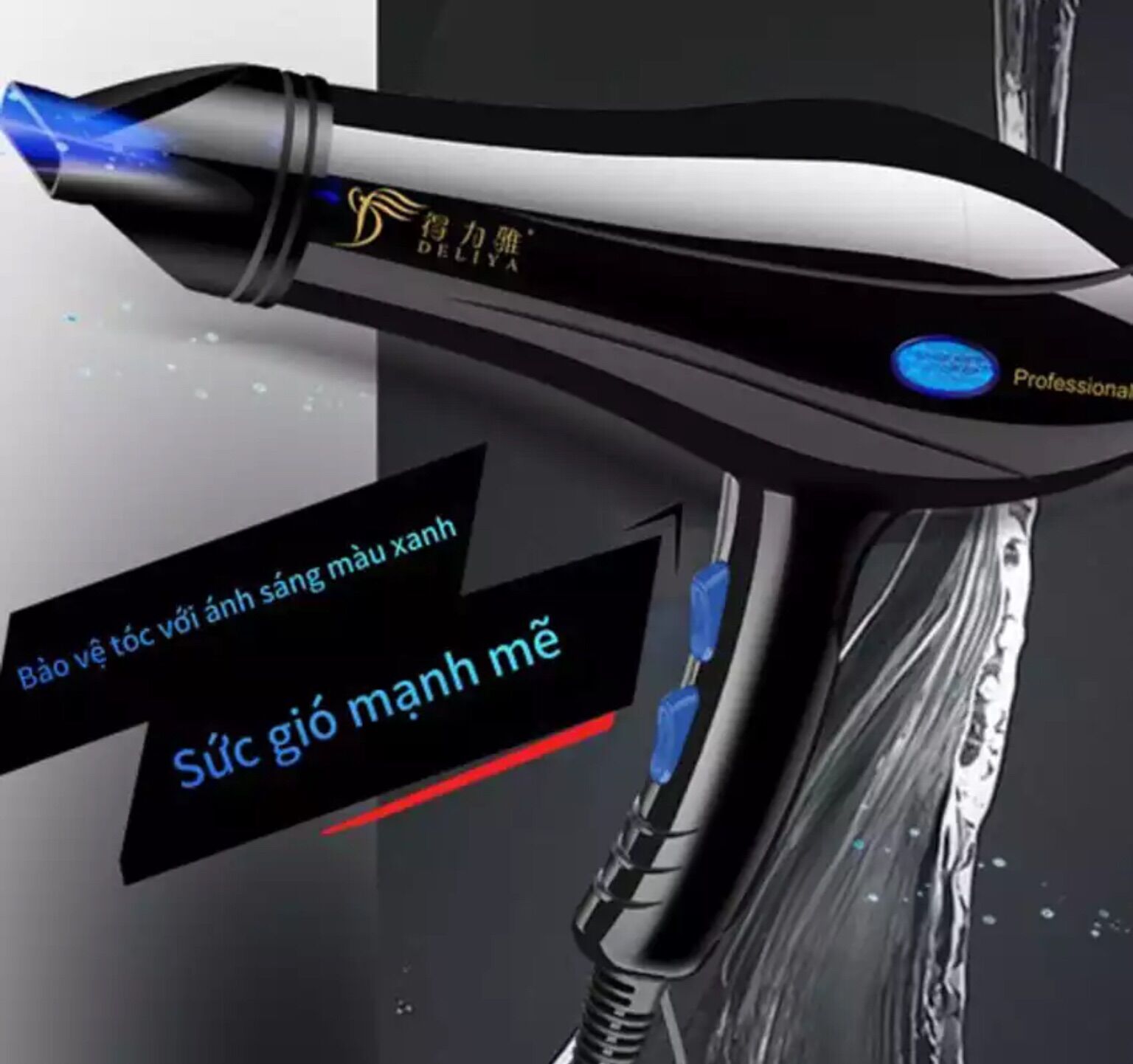 Máy sấy tóc gió 2 chiều nóng lạnh 2200w-Phù hợp mọi kiểu tóc máy sấy tóc máy sấy tóc công suất lớn máy sấy tóc mini máy sấy tóc tạo kiểu Máy Sấy Tóc 2 Chiều.Fami07