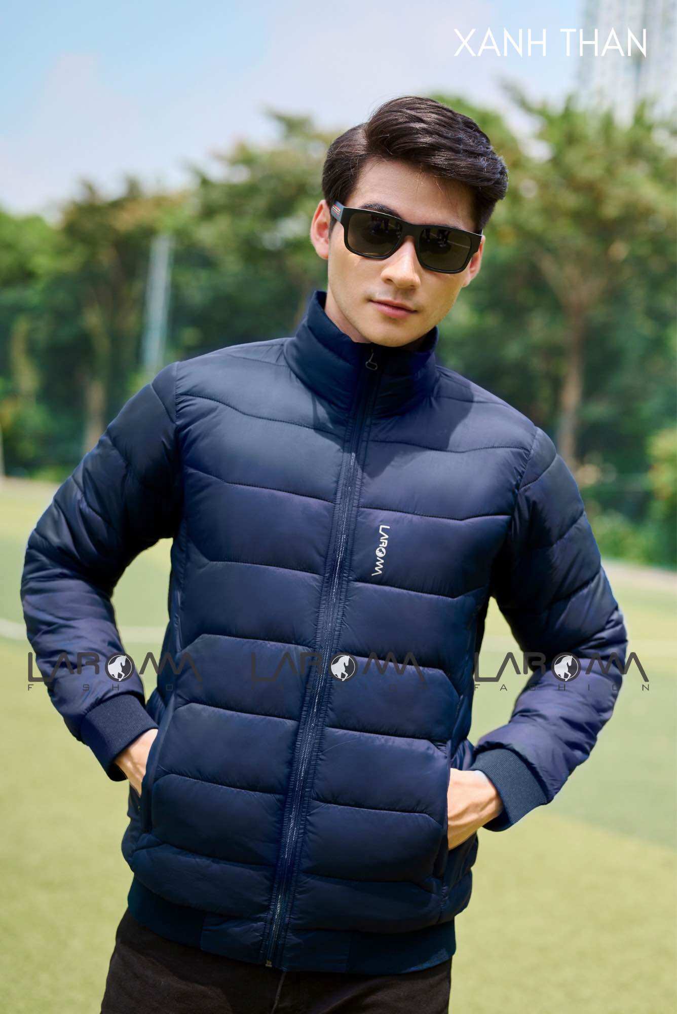 Áo phao NAM Laroma siêu nhẹ, giữ ấm