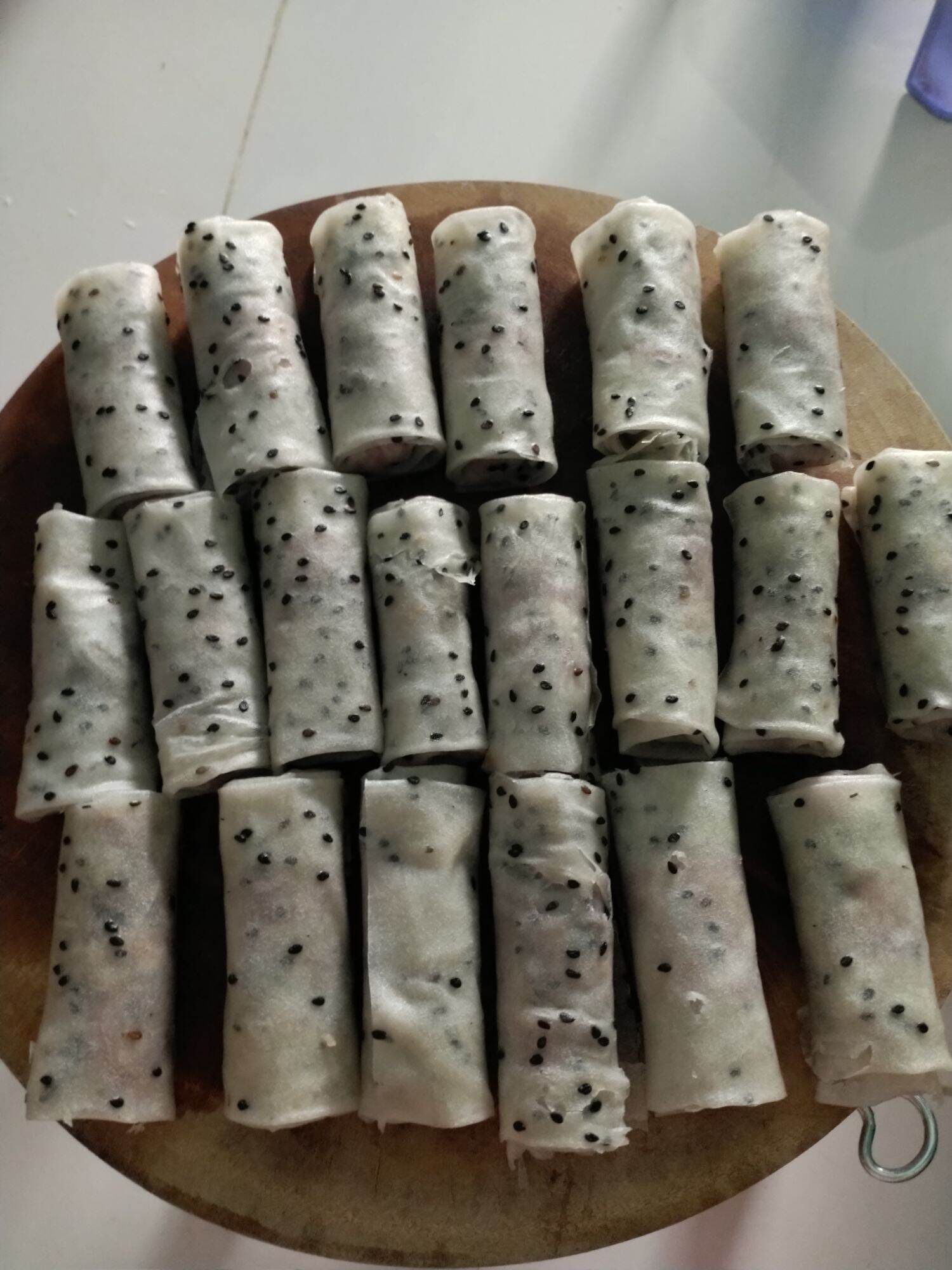 bánh tráng mè phan rang 1kg
