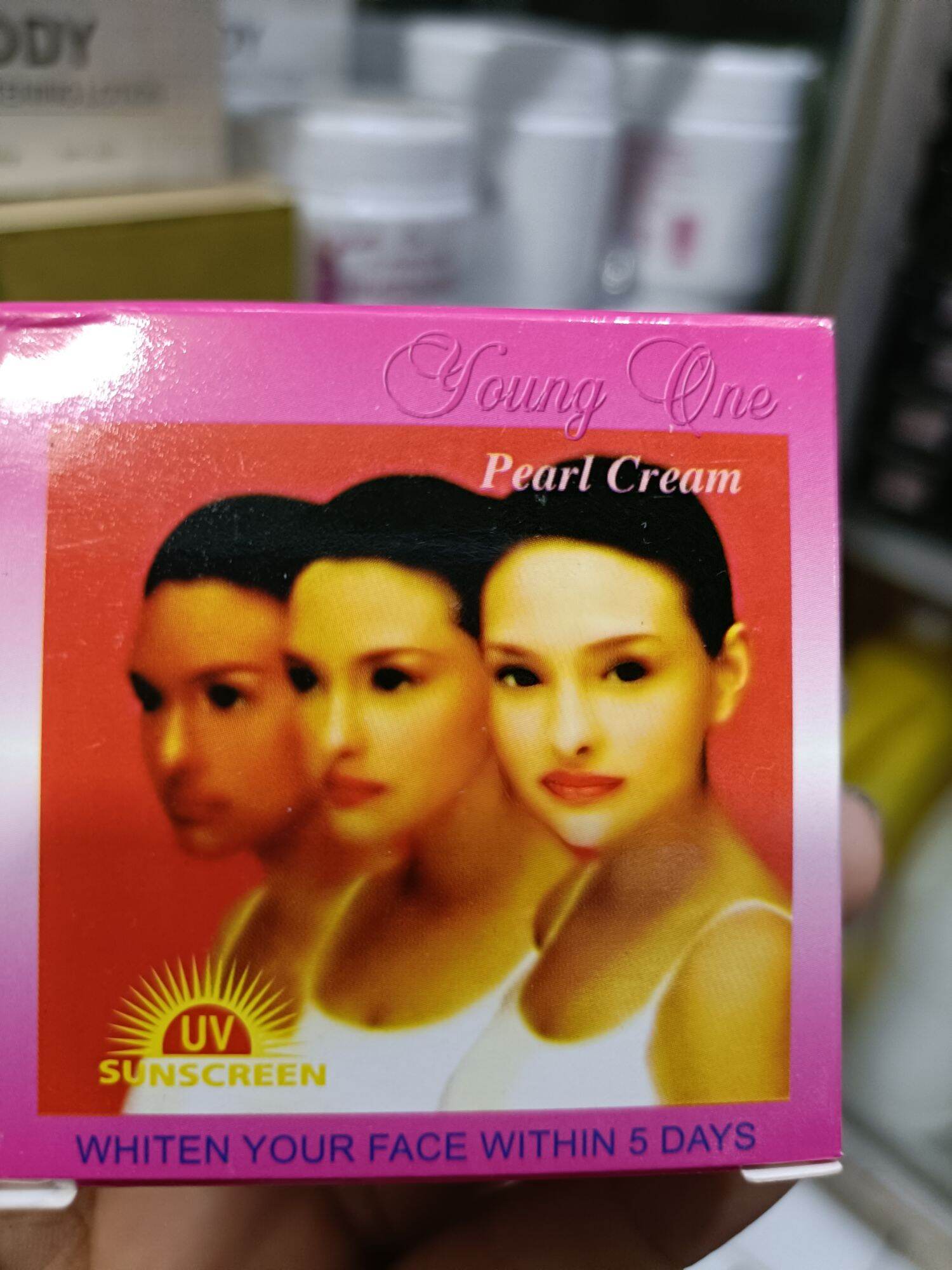 Kem dưỡng trắng da cô gái tóc xù Young One 5g