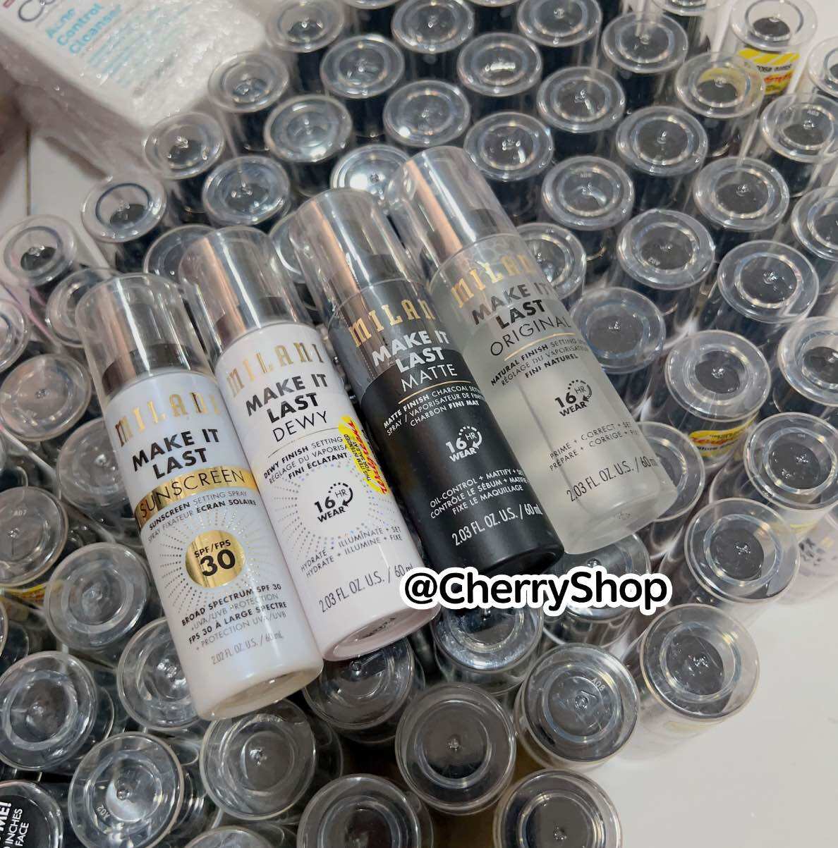 Xịt khóa nền giữ lớp trang điểm Milani Make It Last/Make It Dewy/Make It Last Matte