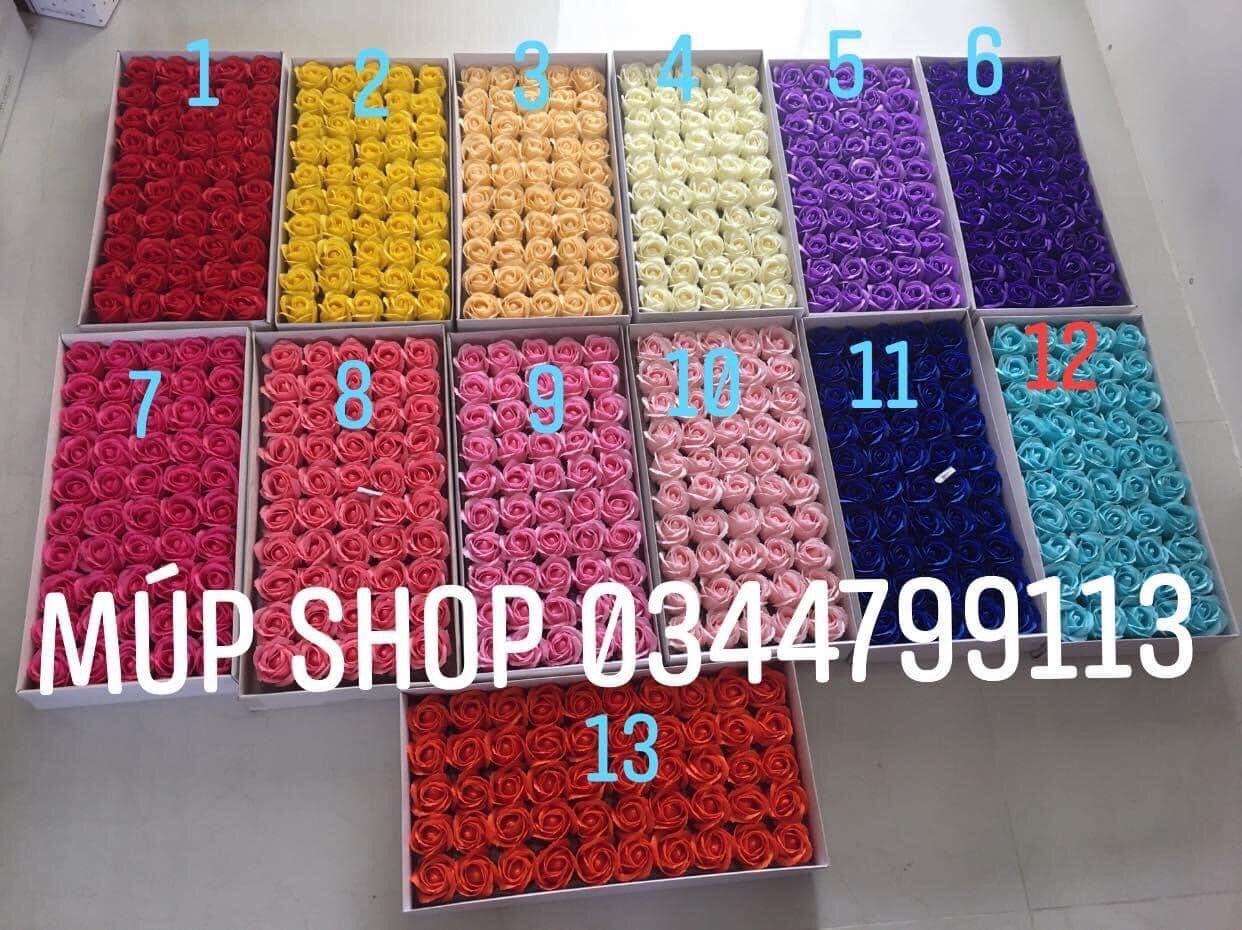 Hoa hồng sáp vĩnh cửu tím nhạt