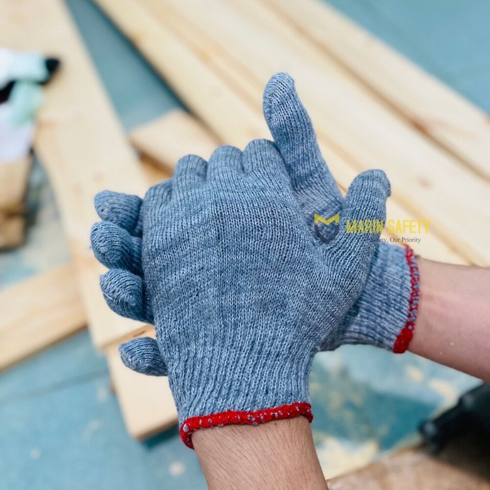 1 đôi găng gang tay vải PHỦ SƠN ĐỎ