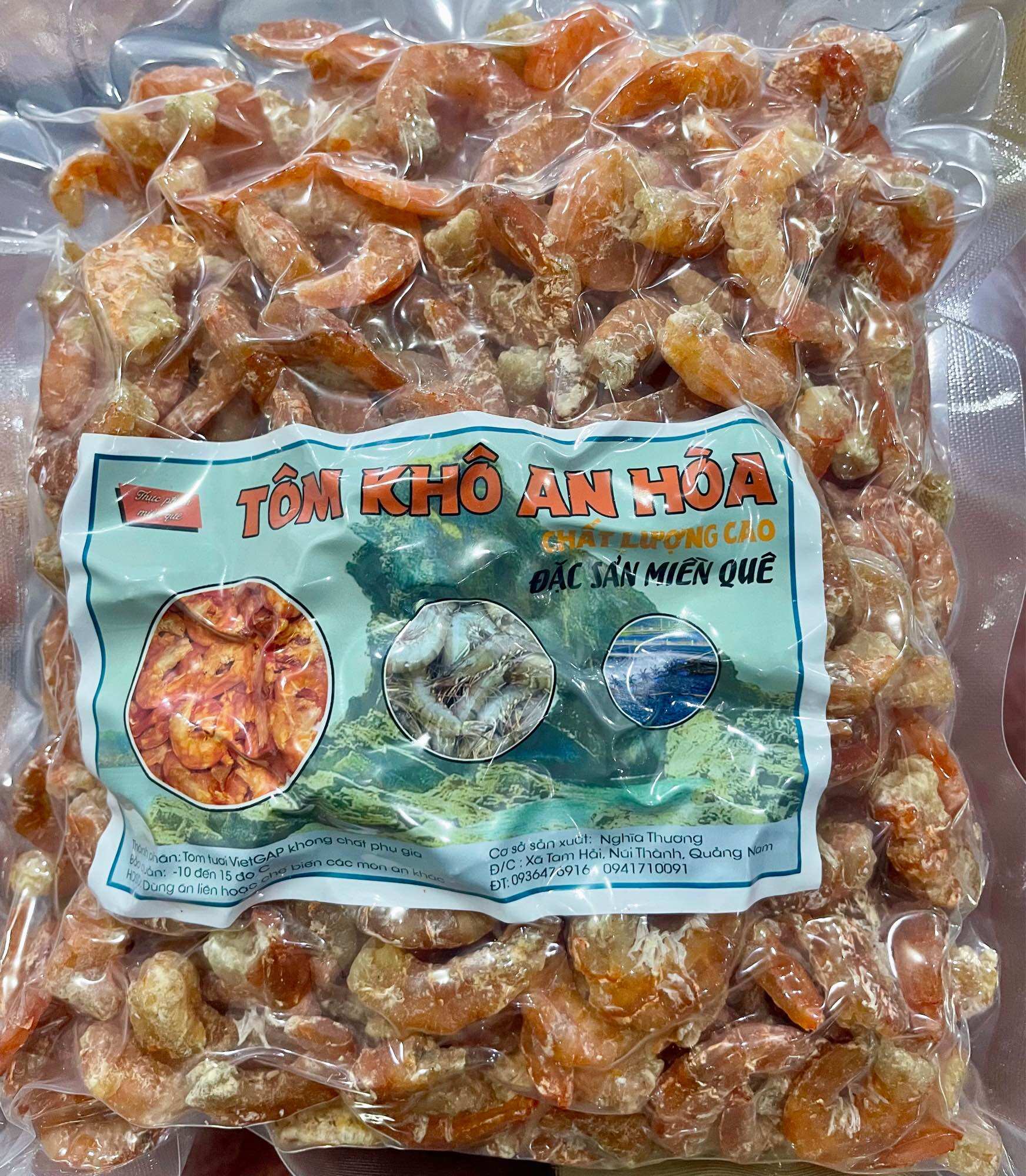 500gr tôm khô ngon ngọt (loại 3)