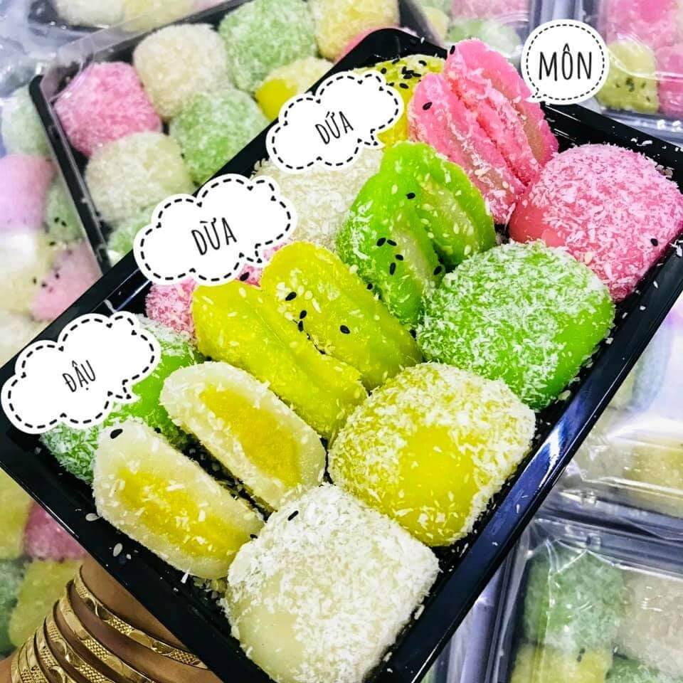 Bánh dẻo mochi mix vị hộp 12 bánh