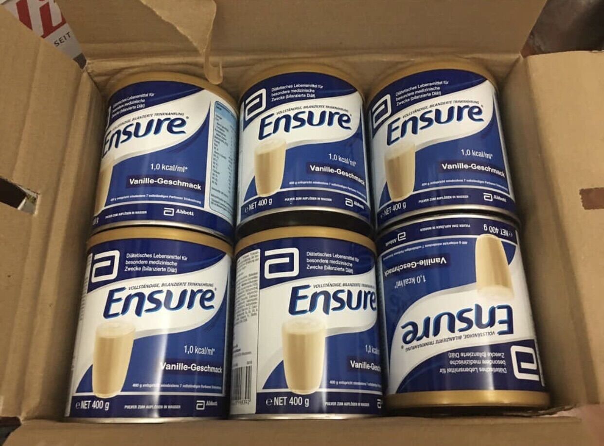 Sữa ensure nội địa đức 240g date 3/2024
