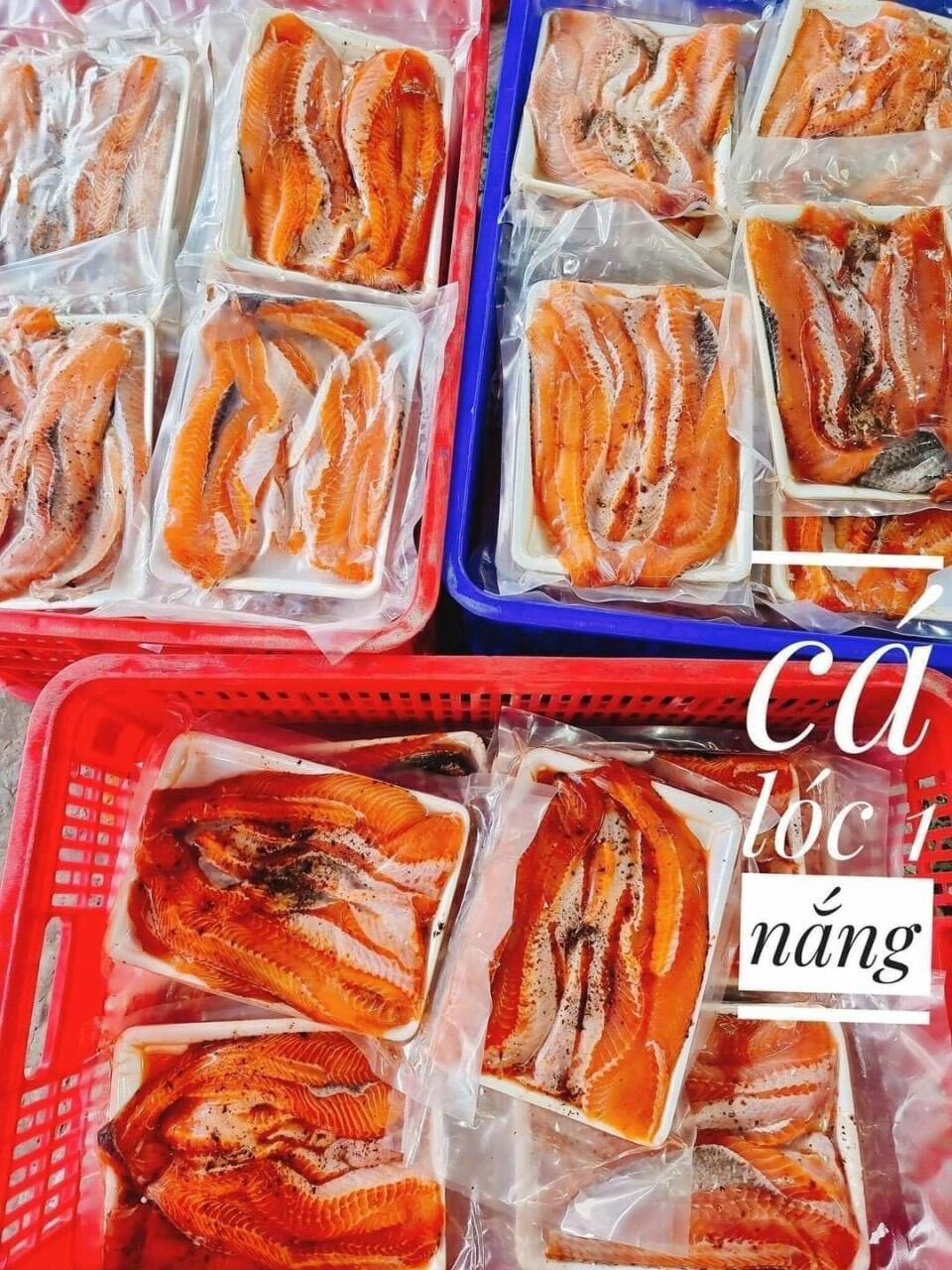 0,5kg Cá Lóc dẻo 1 nắng, 3 nắng BAO NGON (Hỏa tốc 2h Tphcm)