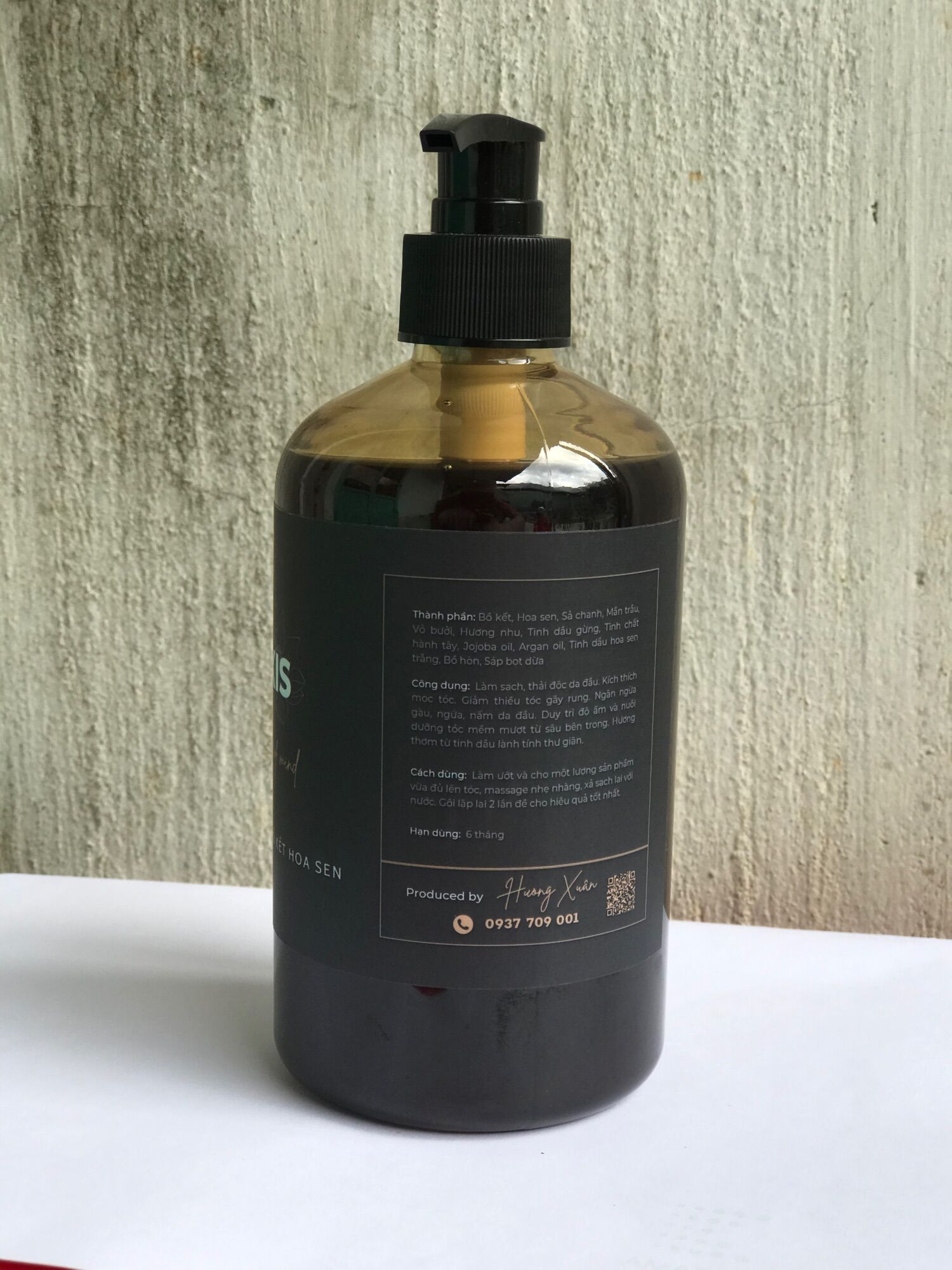 Dầu gội bồ kết