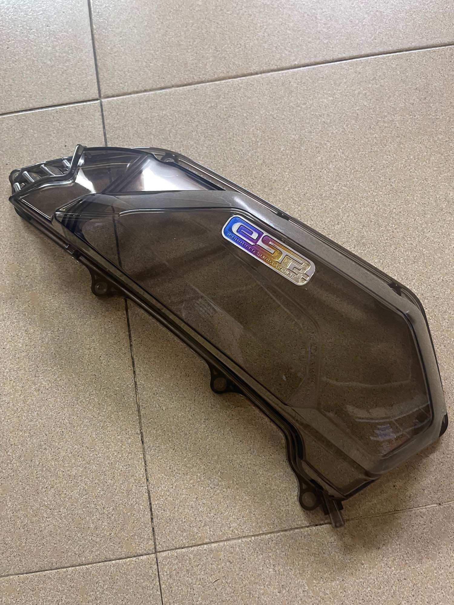 Ốp pô e nắp lọc gió ab 160-125 airblade 2023 đời mới đen khói & trong suốt