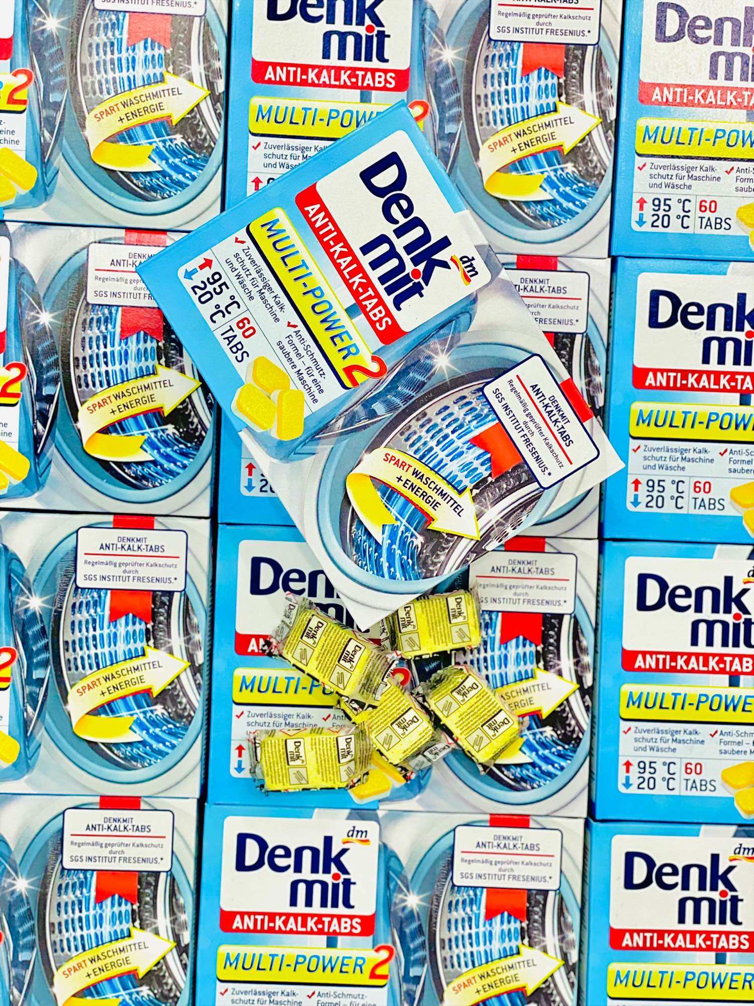 Viên tẩy lồng giặt Denkmit Đức