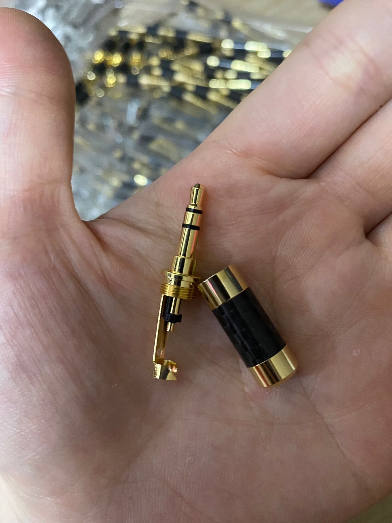 Jack 3.5 3 khấc hàn dây - giá bán 1 chiếc