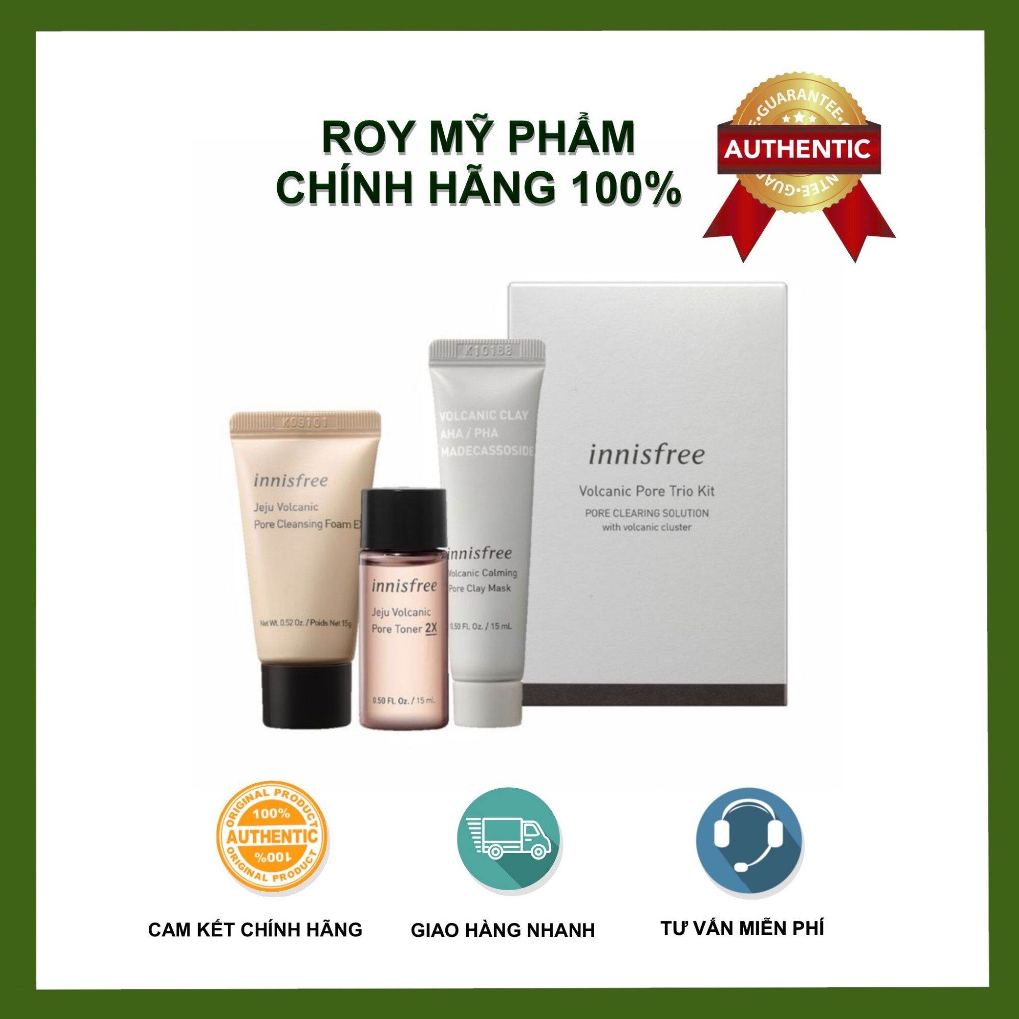 Bộ sản phẩm tro núi lửa mini