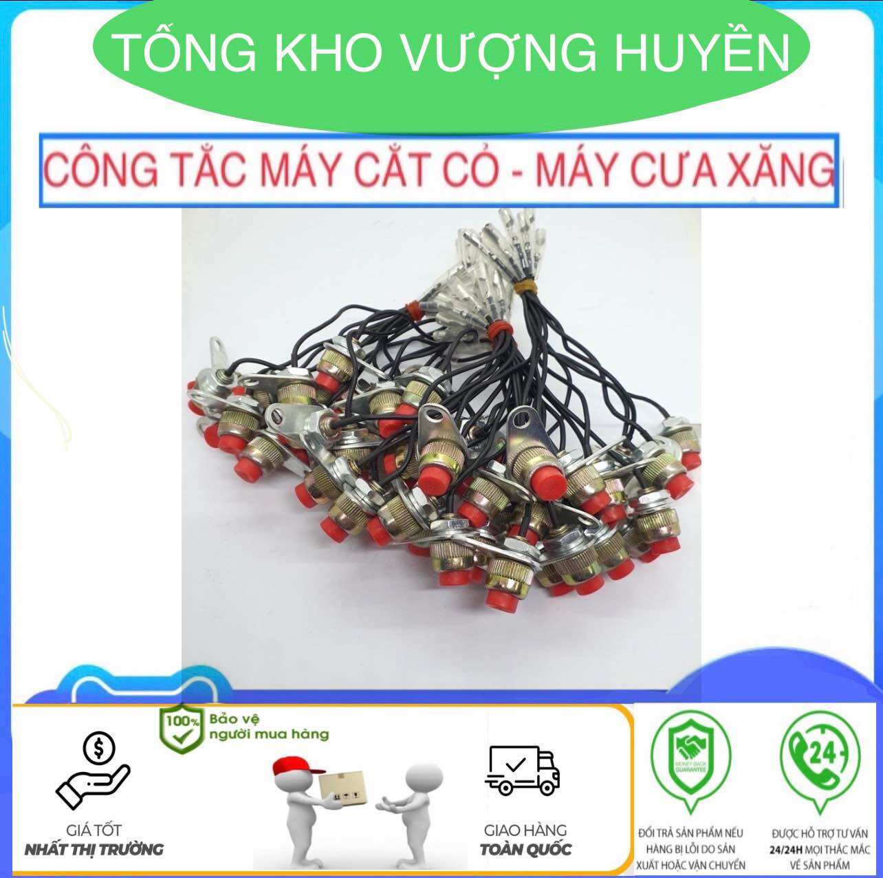 Công tắc máy cắt cỏ - máy cưa xăng