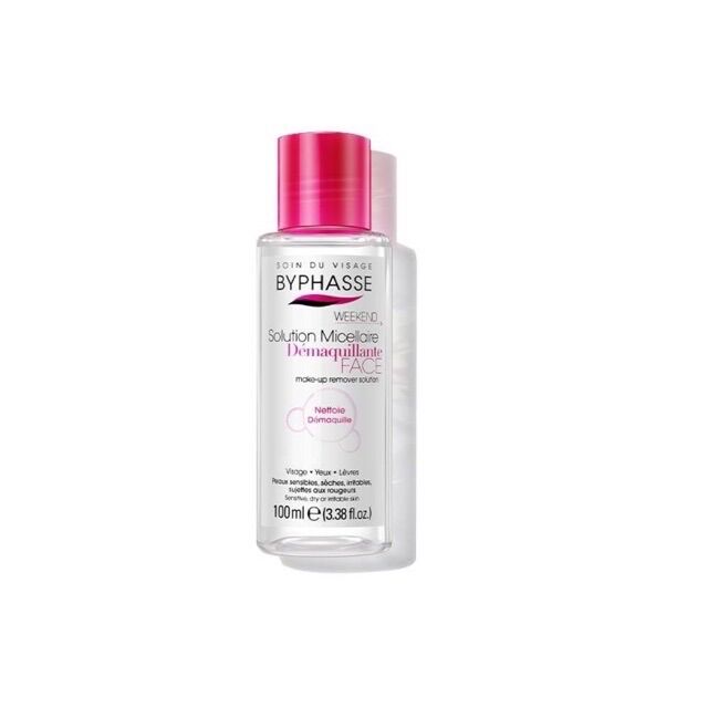 Nước tẩy trang Byphasse micellar make up remover solution 100ml | Vinie.minisize [Minisize-Có sẵn]