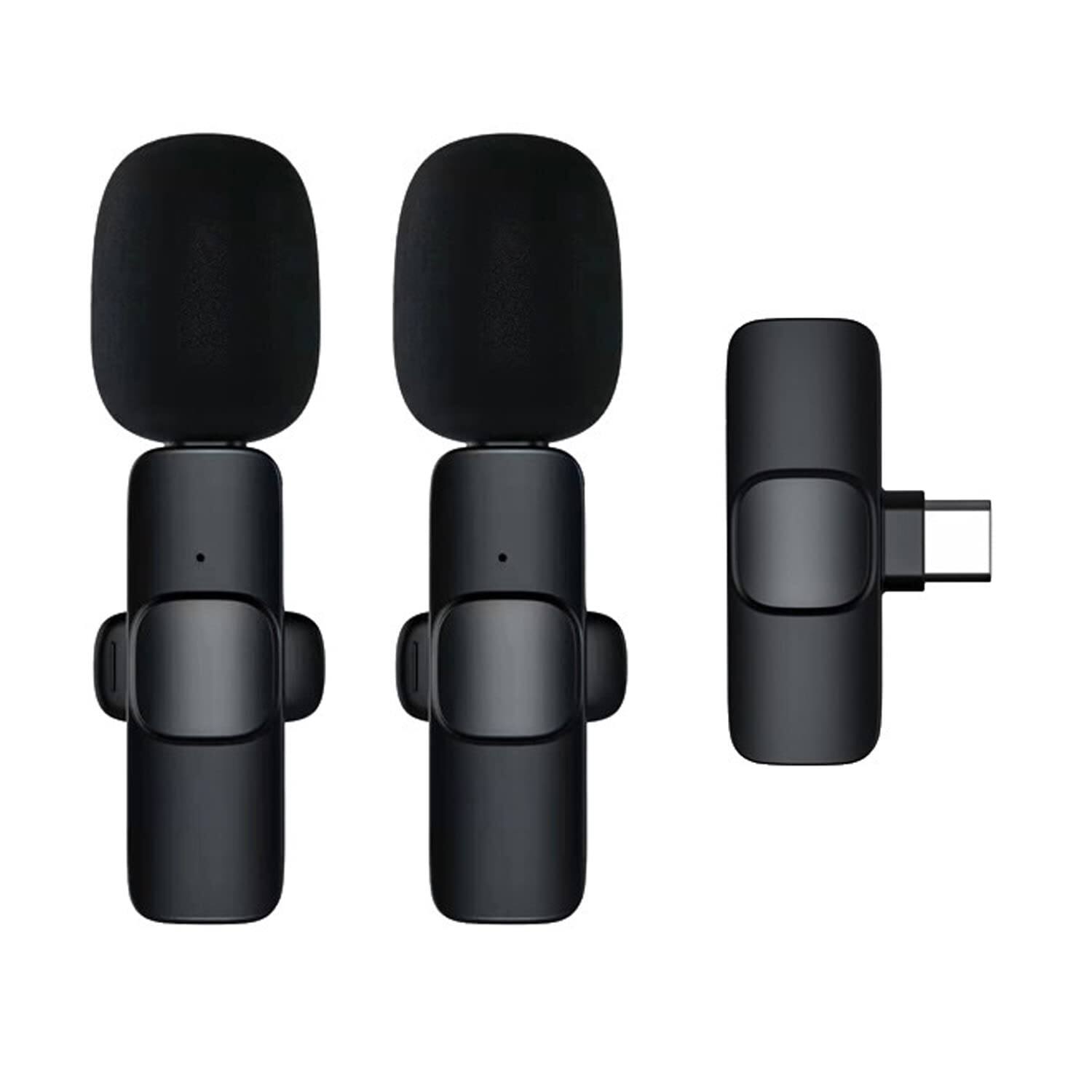 Micro thu âm không dây K9, mic đôi cho điện thoại