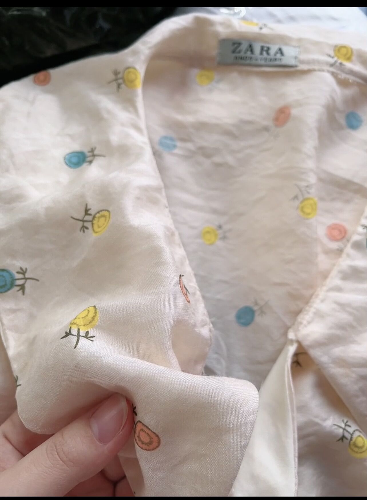 Set áo sơ mi hoa cổ v mix quần tacta [ Kèm ảnh thật]