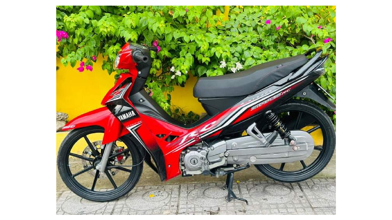 Tem rc sirius thiết kế mẫu zin đỏ đen