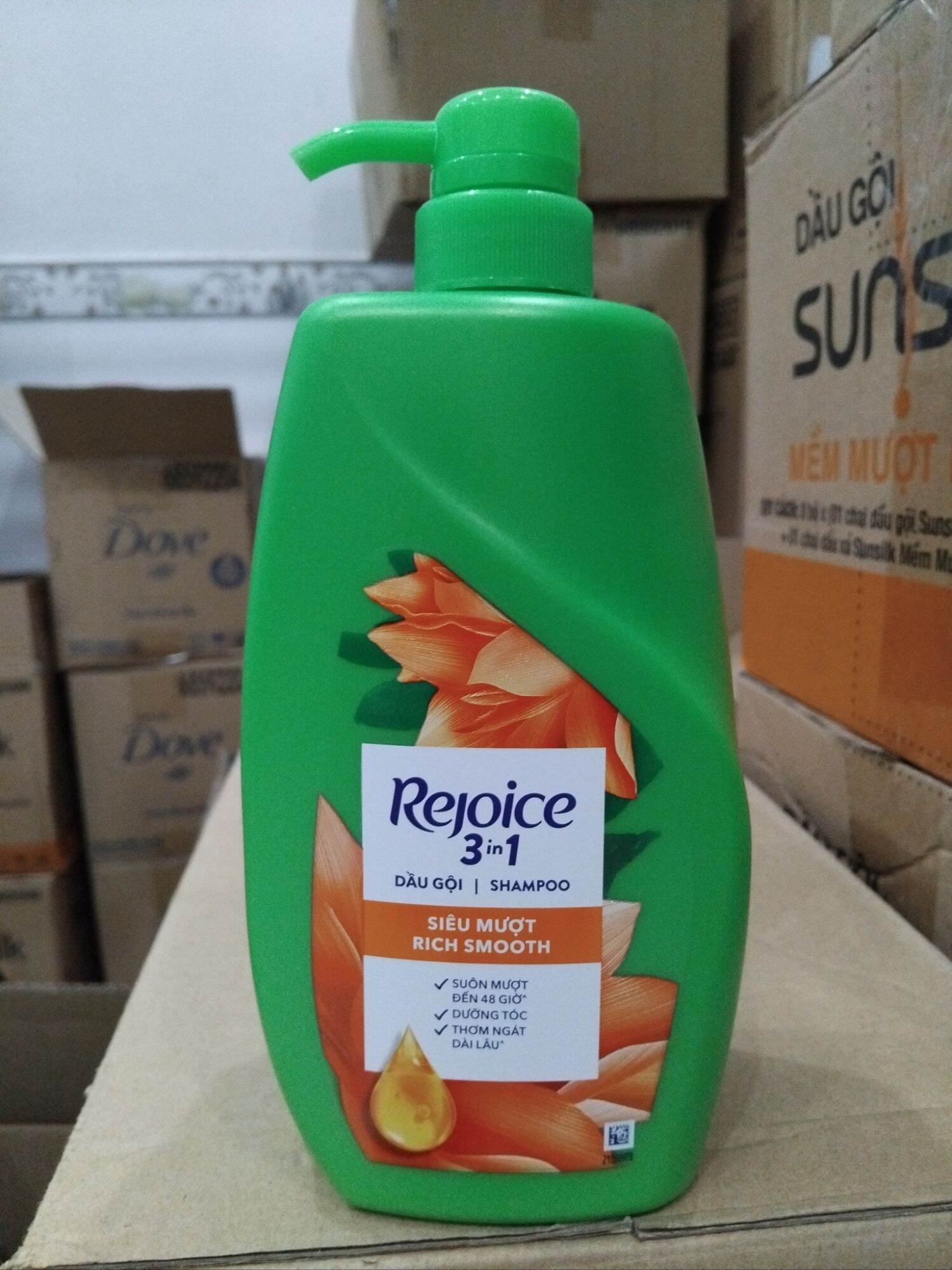 Dầu gội đầu Rejoice 3in1 900ml