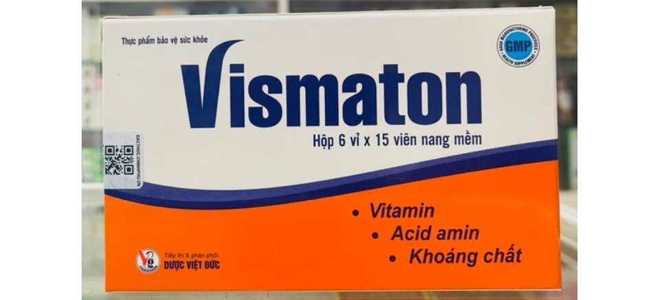 Vismaton - 90 viên - bổ sung Vitamin, acid amin và khoáng chất