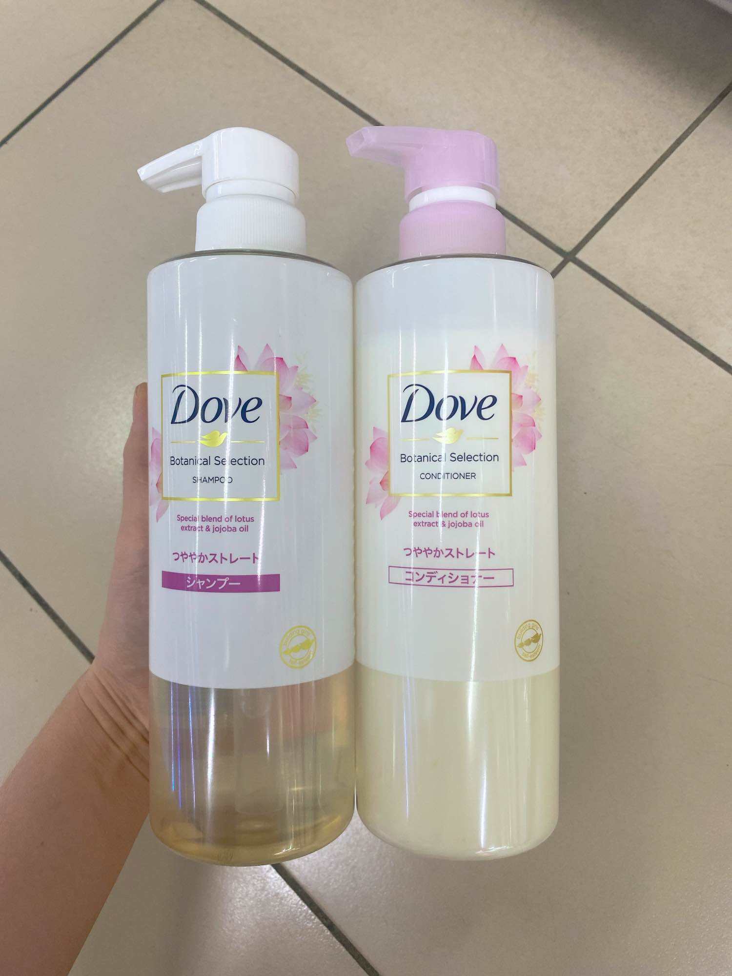 Dầu Gội/ Dầu Xả Dove Nhật Mượt Tóc Chiết Xuất Hoa Sen & Dầu Jojoba Dưỡng Tóc Mềm Mượt, Vào Nếp 500G