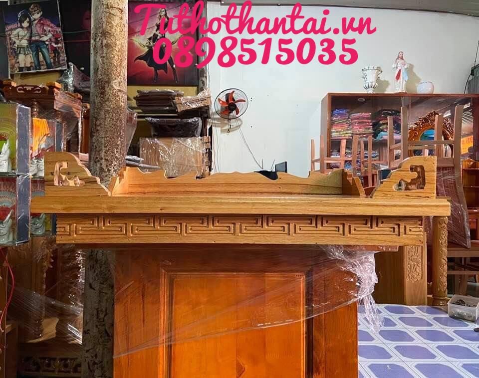 Bàn thờ treo tường ngang 60cm