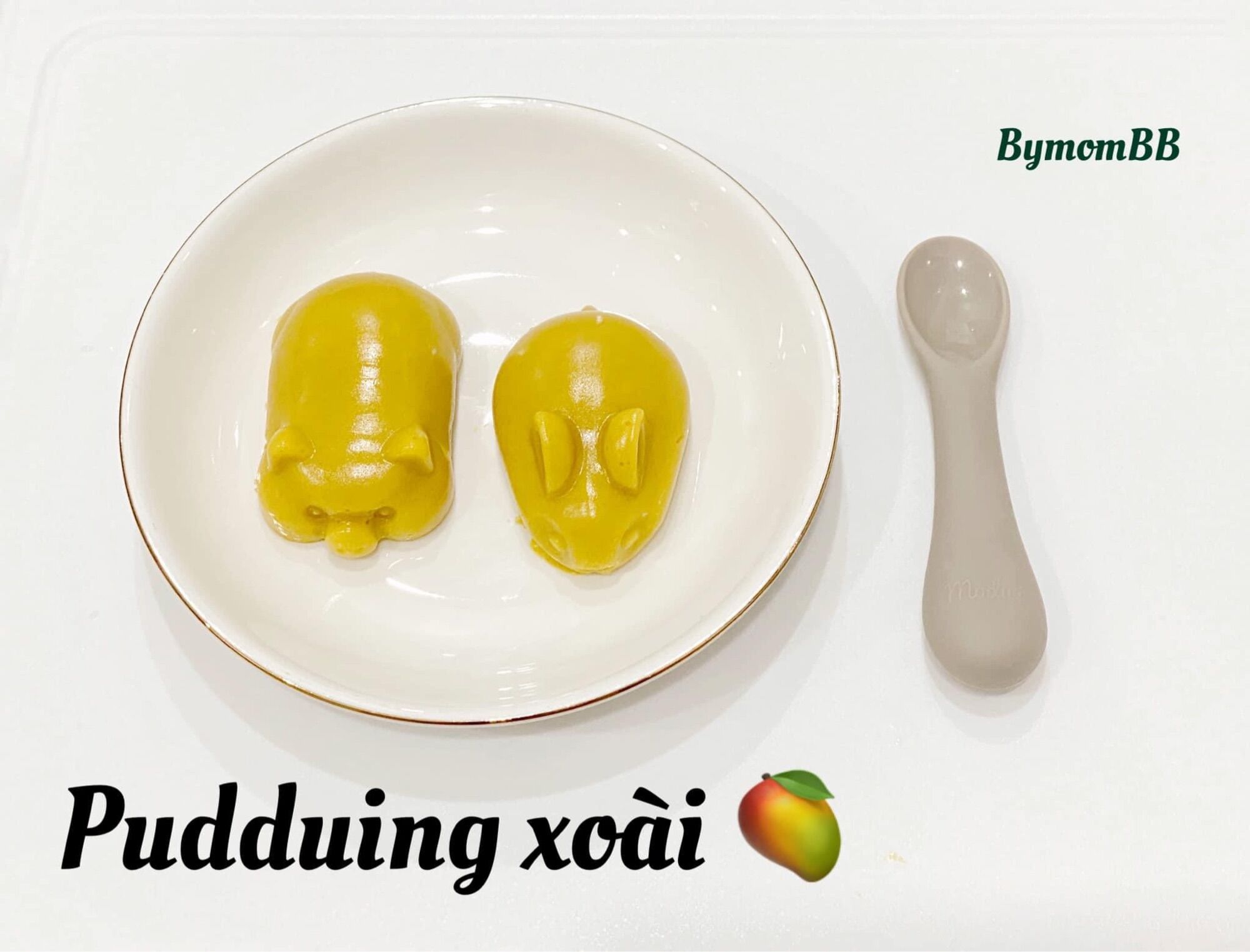 Bột pudding hữu cơ RUF Đức làm món phụ cho bé ăn dặm-40g