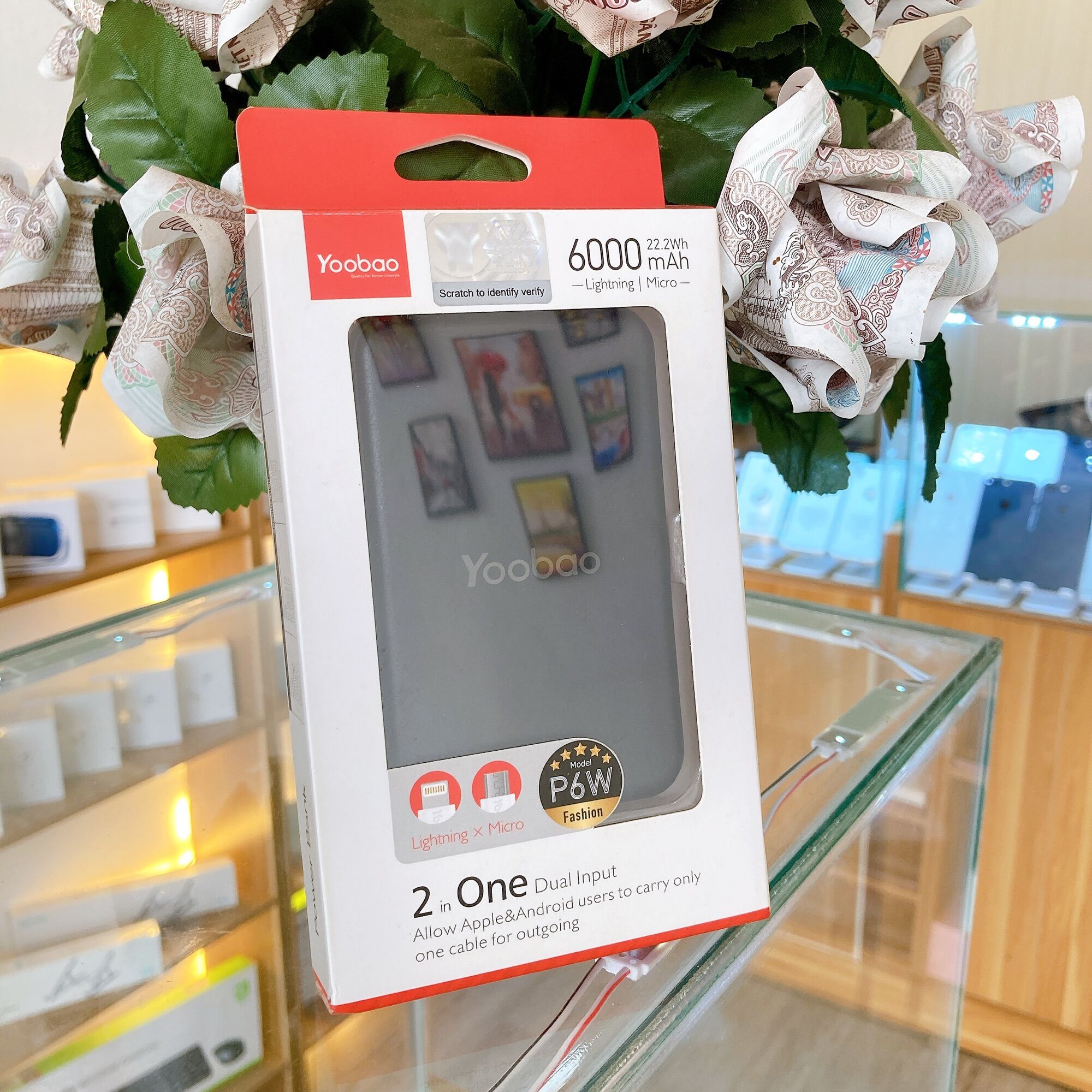 Sạc Dự Phòng Yoobao 6000mah