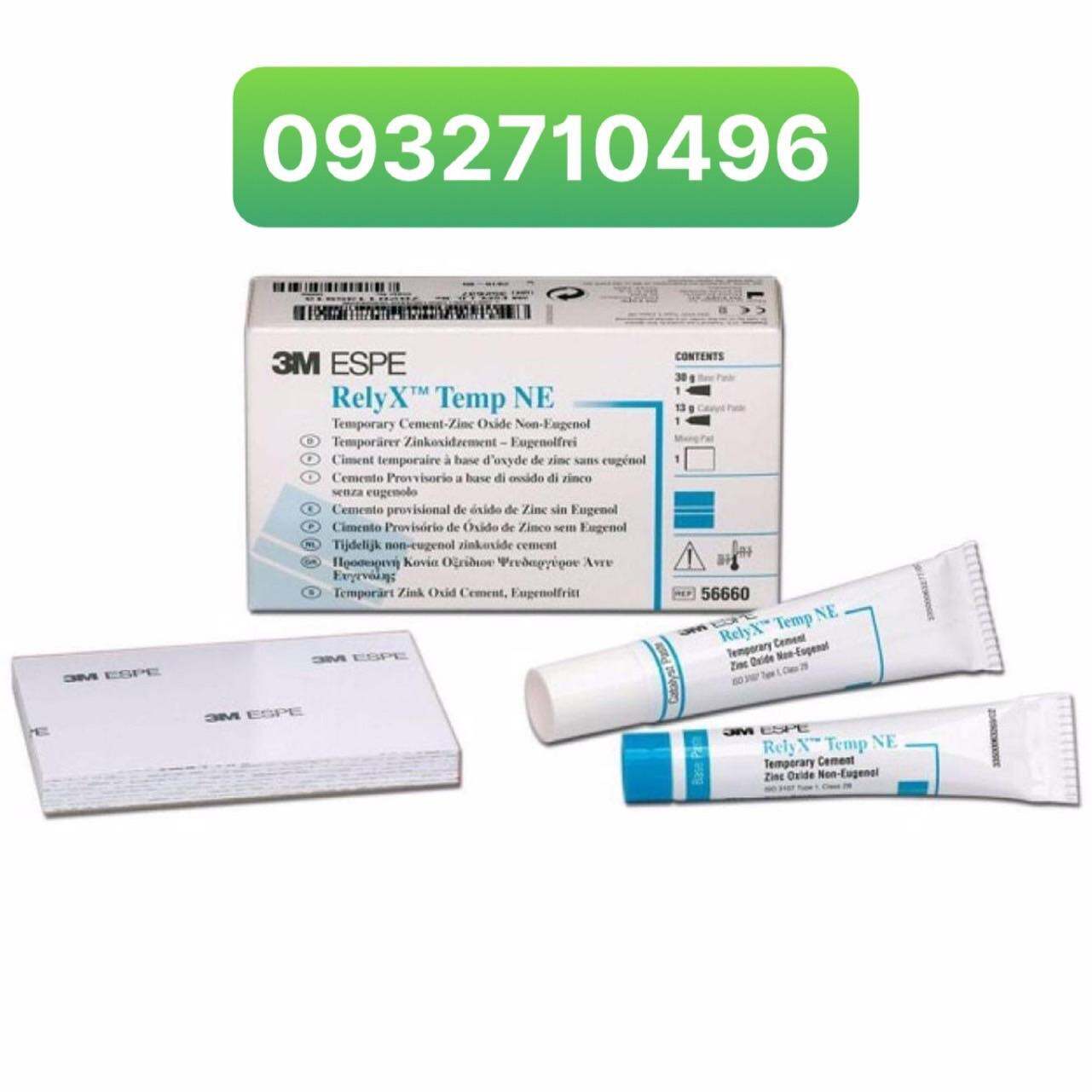 Chất gắn tạm 3M RELYX TEMP NE 30G:13G. Chất gắn răng . Chất gắn răng siêu chắc